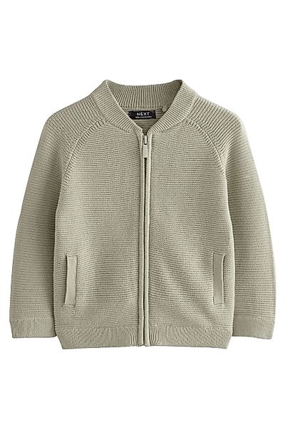Next Strickjacke Bomberjacke mit durchgehendem Reißverschluss günstig online kaufen