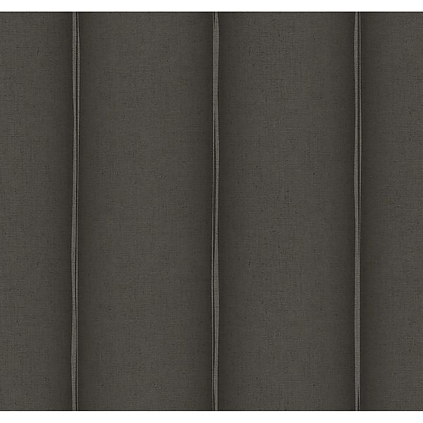 Sanders & Sanders Tapete Streifen Dunkelbraun 53 cm x 10 m günstig online kaufen