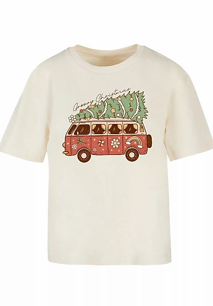 F4NT4STIC T-Shirt "Groovy Weihnachten Camper Van", Premium Qualität, Weihna günstig online kaufen