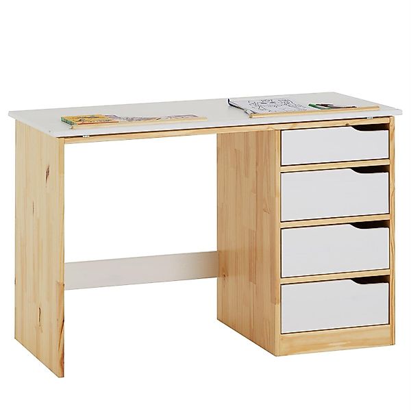 IDIMEX Kinderschreibtisch EMMA, Schreibtisch mit Schubladen günstig online kaufen
