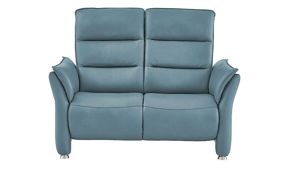 Hukla Einzelsofa Echtleder Corina ¦ blau ¦ Maße (cm): B: 146 H: 112 T: 90.0 günstig online kaufen