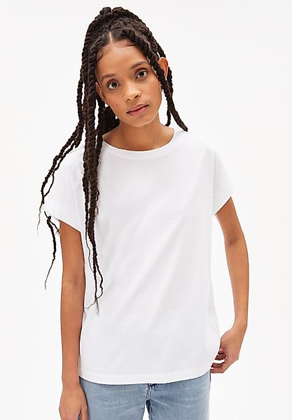 T-Shirt IDAA in white von ARMEDANGELS günstig online kaufen