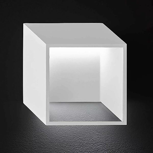 home24 Wofi LED-Wandleuchte Quebec Weiß Eisen 1-flammig 55W 92x25x25 cm (Bx günstig online kaufen