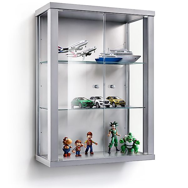 K-Möbel Hängevitrine C1012 (Glasvitrine (80x60x25 cm) günstig online kaufen
