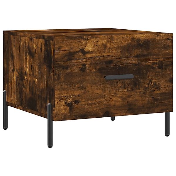 vidaXL Couchtisch Räuchereiche 50x50x40 cm Holzwerkstoff 829422 günstig online kaufen