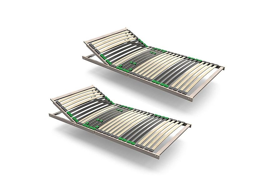 Lattenrost Lattenrost 80x200 verstellbares Kopfteil 7 Zonen KEINE MONTAGE - günstig online kaufen