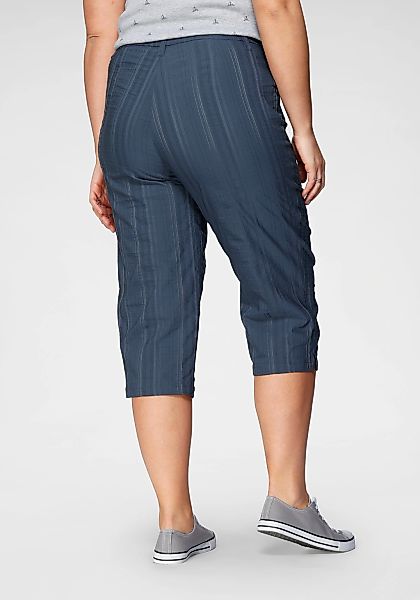 KjBRAND Caprihose Babsie: bequemer Oberschenkel Sommerhose mit Strukturmust günstig online kaufen