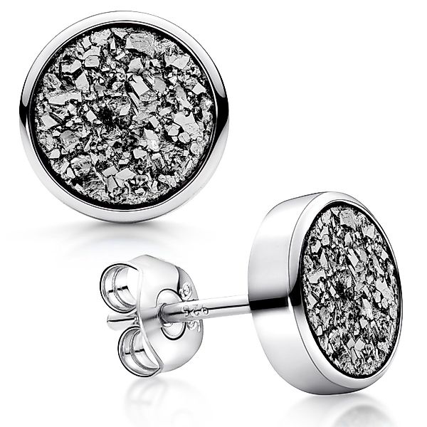 Materia Paar Ohrstecker Damen Glitzer Druzy günstig online kaufen