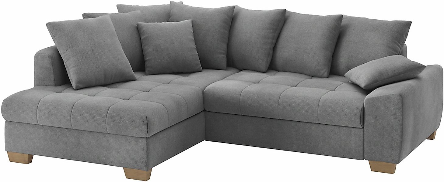 Mr. Couch Ecksofa "Nikita II, L-Form", Wahlweise mit Bettfunktion, Bettkast günstig online kaufen