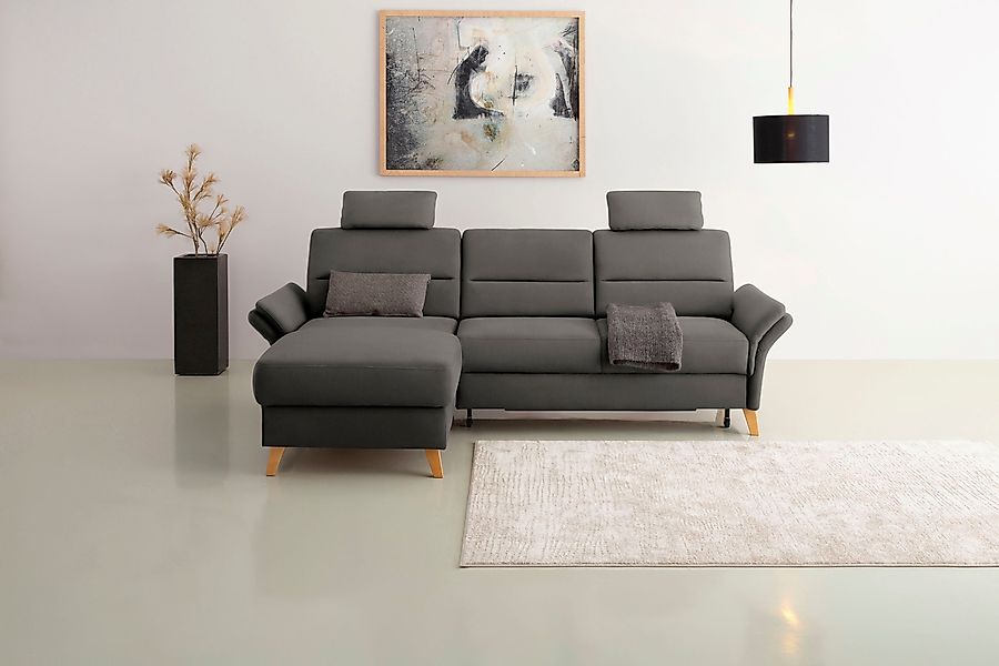 Home affaire Ecksofa Westerland L-Form, Federkern-Polsterung, günstig online kaufen