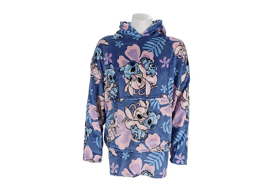 Lilo & Stitch Hoodie Hoodie-Decke für Erwachsene – Flauschige Kapuzendecke günstig online kaufen