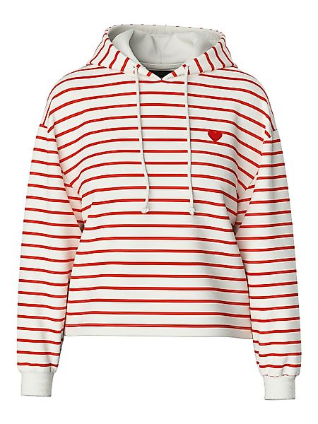 pieces Kapuzensweatshirt "PCCHILLI LS HOODIE STRIPES EMB NOOS BC" günstig online kaufen