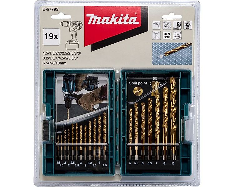 Makita Bohrer- und Bit-Set Bohrer-Set 19tlg günstig online kaufen
