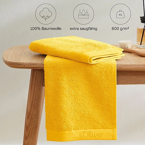 s.Oliver Handtuch Set »s. Oliver, besonders weich und saugfähig,«, (Set, 6 günstig online kaufen