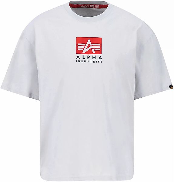 Alpha Industries T-Shirt "Alpha Industries Men - T-Shirts Satin Logo T-Shir günstig online kaufen