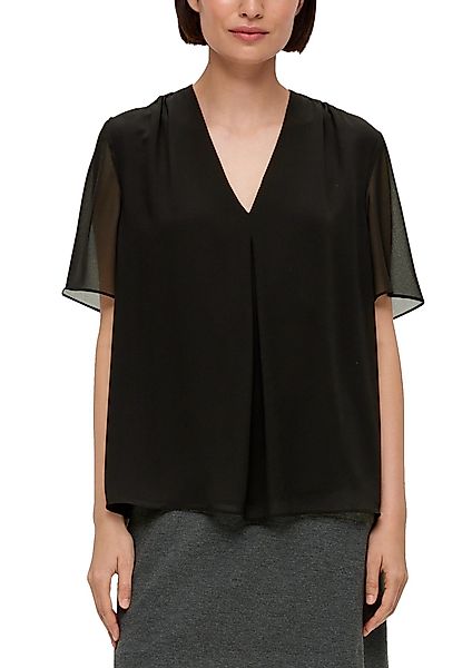 s.Oliver BLACK LABEL Shirtbluse mit eingelegter günstig online kaufen