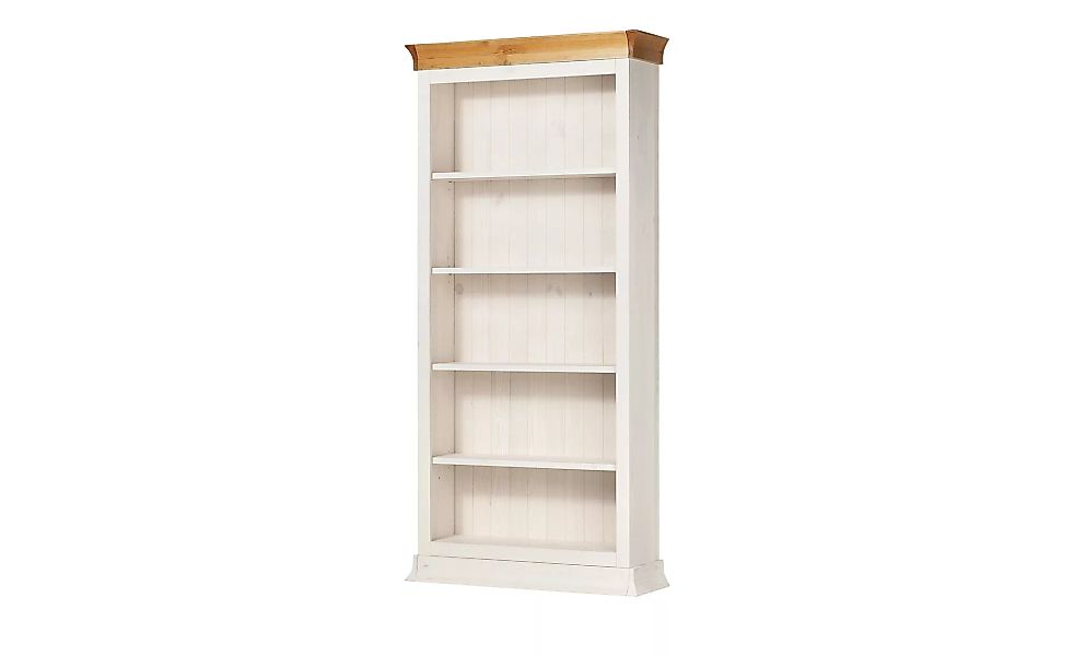 Bücherregal (Grundregal) - weiß - 100 cm - 210 cm - 30,5 cm - Regale > Büch günstig online kaufen