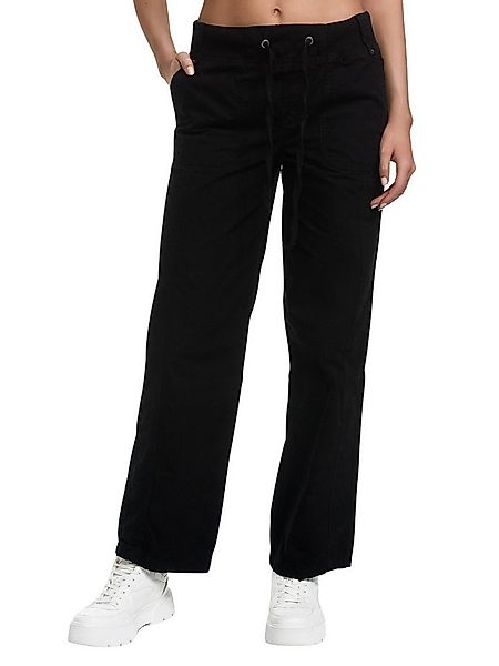 Tazzio Stoffhose Straight Fit F601 Wide Leg Hose mit Kordelzug günstig online kaufen