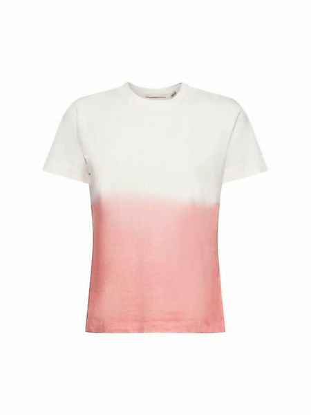 edc by Esprit T-Shirt T-Shirt aus Baumwolle mit Farbverlauf (1-tlg) günstig online kaufen