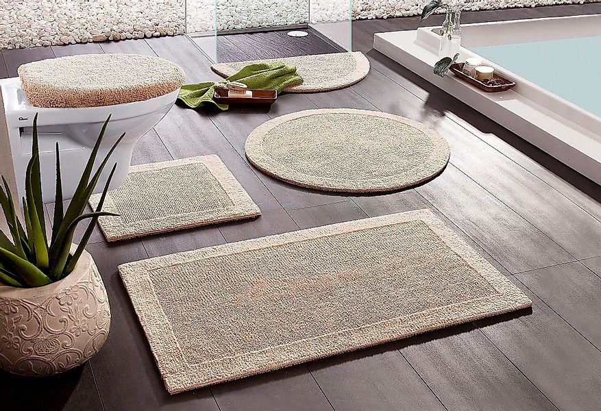 my home Badematte Kapra, Badvorleger, Badezimmer günstig online kaufen