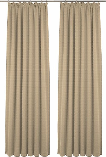 Wirth Vorhang "Fiona" Kräuselband 2 Stk. tlg. günstig online kaufen