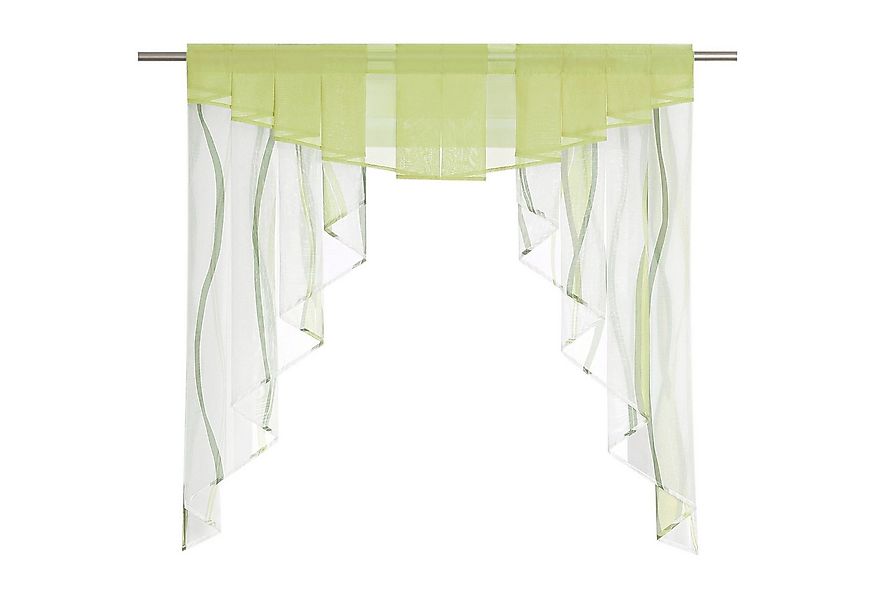 Joyswahl Scheibengardine (1 St), Stangendurchzug, transparent, Tunnelzug Vo günstig online kaufen