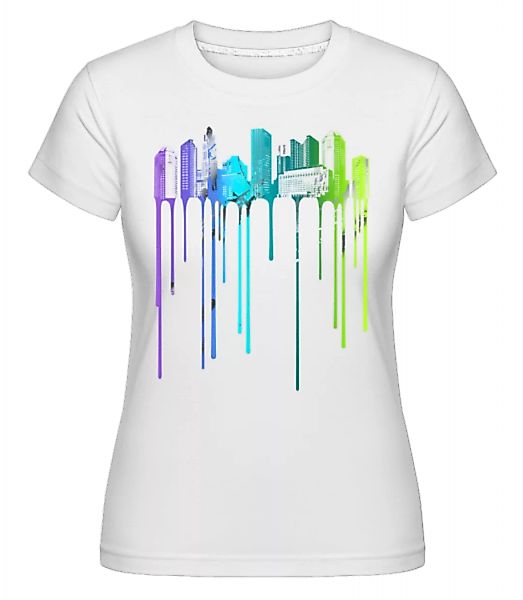 Graffiti Stadt · Shirtinator Frauen T-Shirt günstig online kaufen