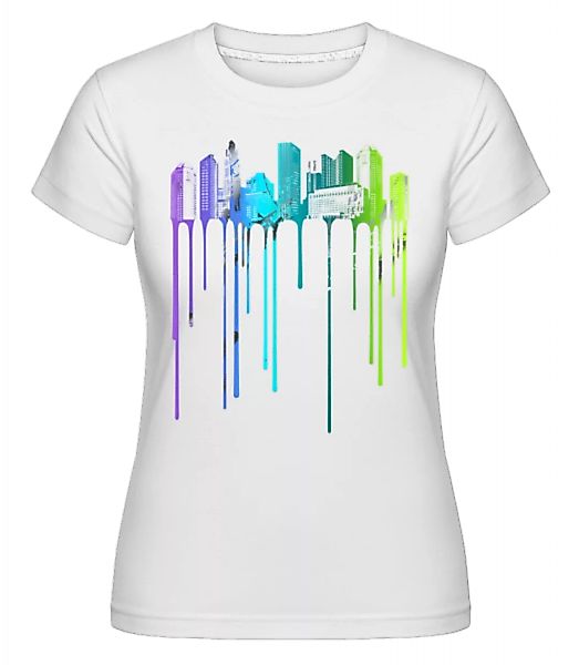 Graffiti Stadt · Shirtinator Frauen T-Shirt günstig online kaufen