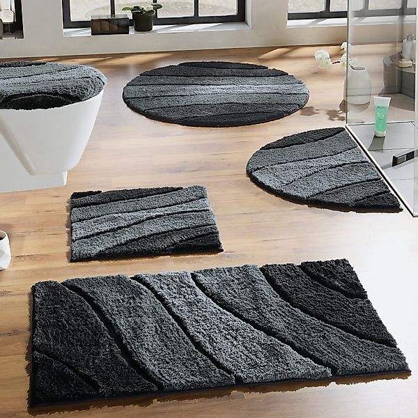 REDBEST Badematte WC-Vorlage "Louisville", Höhe 20 günstig online kaufen
