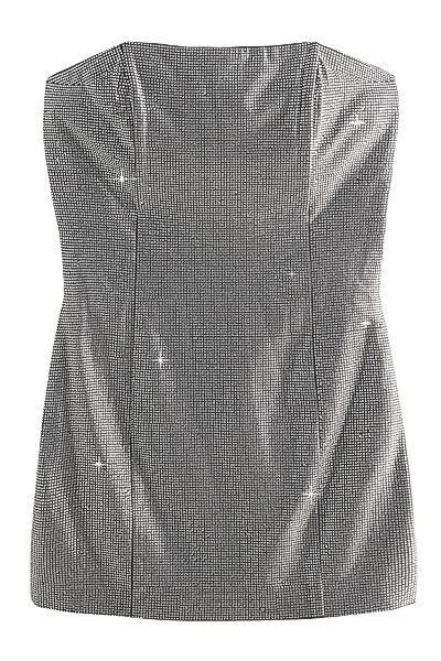 Next Bandeaukleid Funkelndes Bandeau-Minikleid mit Strass günstig online kaufen