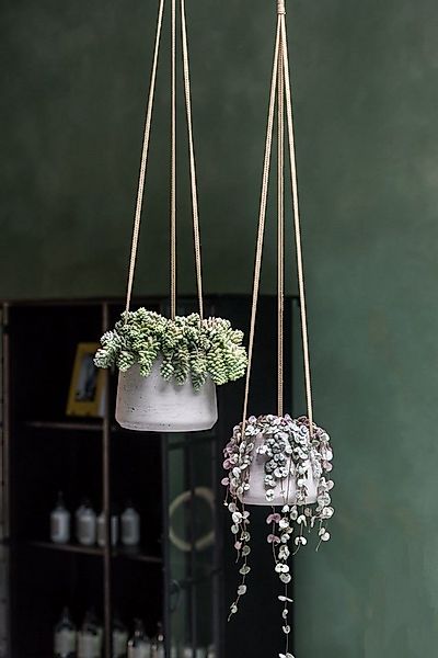 finestgreen Blumenampel Handgefertigte Blumenampel Hanging Patt günstig online kaufen