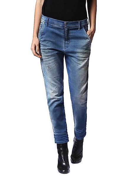 Diesel Sweatjeans Diesel Damen Jeans Chino-F-NE 0682B Boyfriend Joggjeans günstig online kaufen