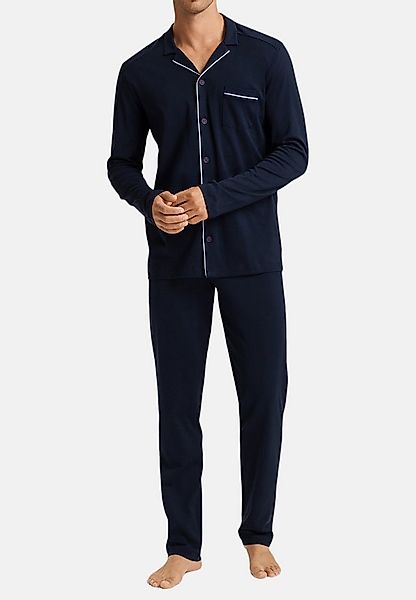 Hanro Pyjama Night & Day (Set, 2 tlg) Pyjama - Baumwolle - Atmungsaktiv günstig online kaufen
