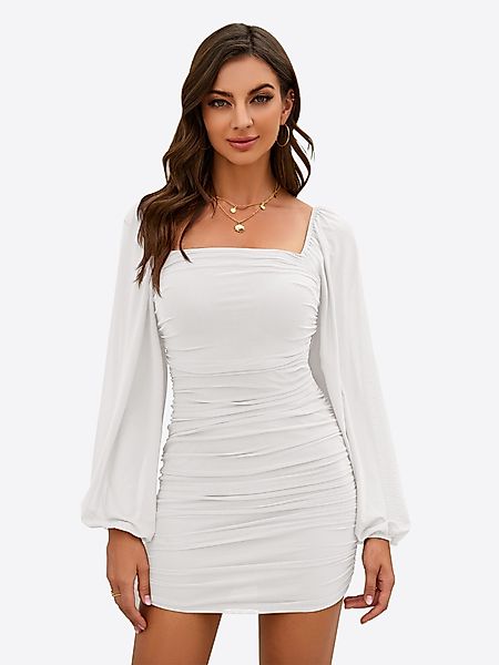 Imily Bela Minikleid Damenkleid mit Langarm günstig online kaufen