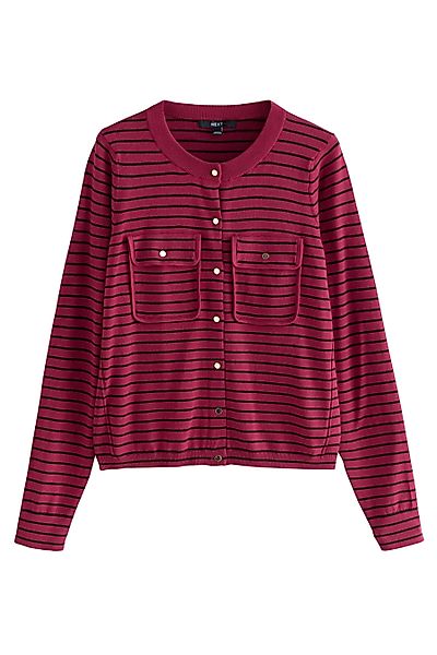 Next Strickjacke Weiche Strickjacke mit Fronttasche günstig online kaufen