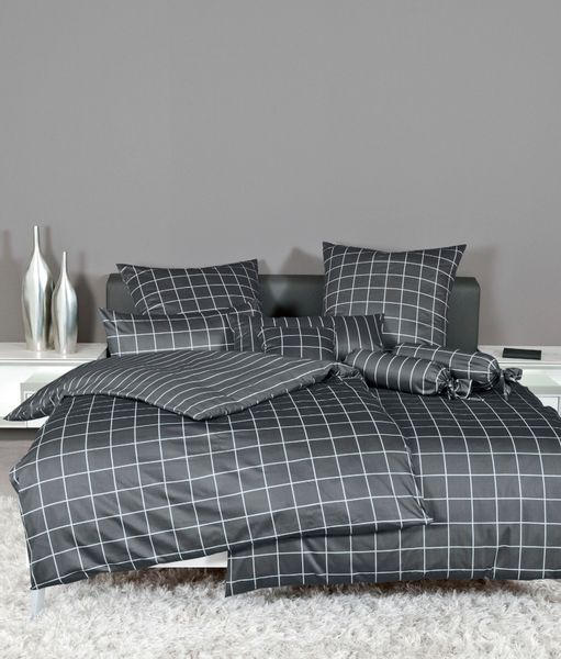 Janine Wendebettwäsche "modernclassic 39025" 2 Stk. tlg. mit Reißverschluss günstig online kaufen