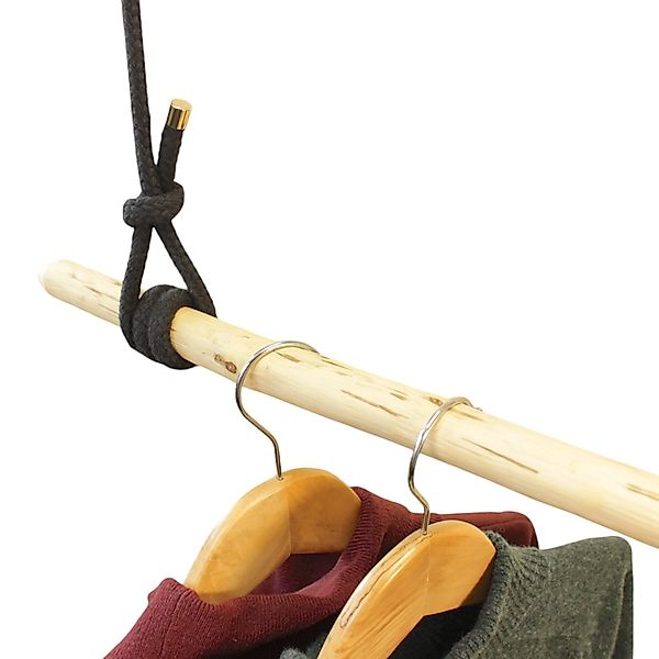 herbeschick. Garderobenstange Hängegarderobe "Naturbursche", Kleiderstange, günstig online kaufen