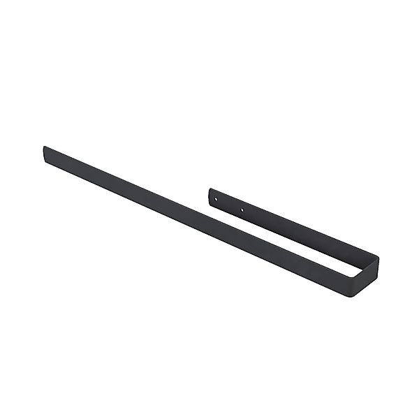 QLS Handtuchhalter Schwarz aus Stahl pulverbeschichtet, günstig online kaufen