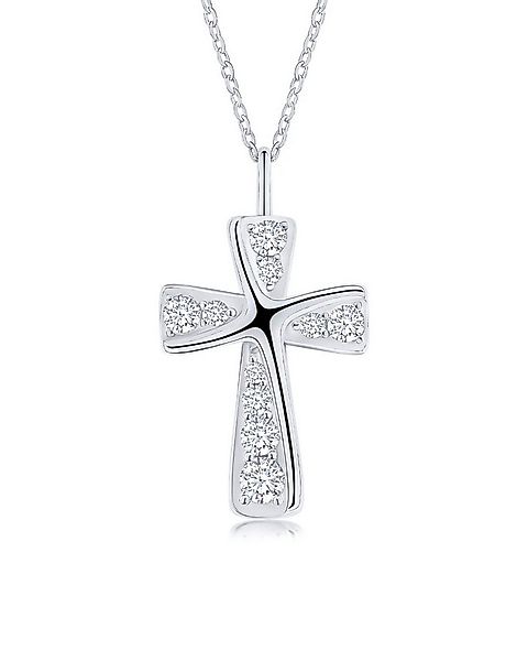DANIEL CLIFFORD Kreuzkette 'Irene' Damen Halskette Silber 925 Kreuz Anhänge günstig online kaufen