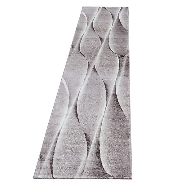 Ayyildiz Kurzflorteppich Parma 9310 Braun 80 cm x 300 cm günstig online kaufen