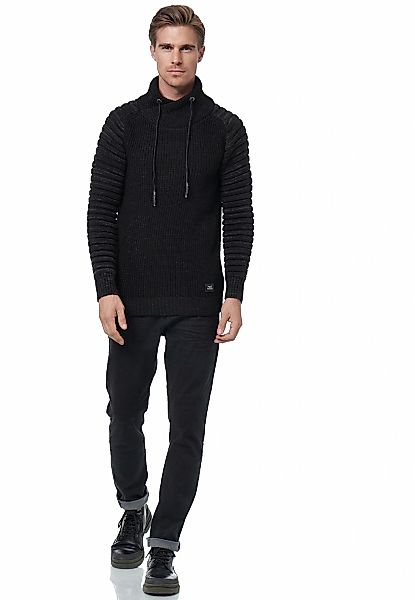 Rusty Neal Strickpullover mit kuscheligem Schalkragen günstig online kaufen