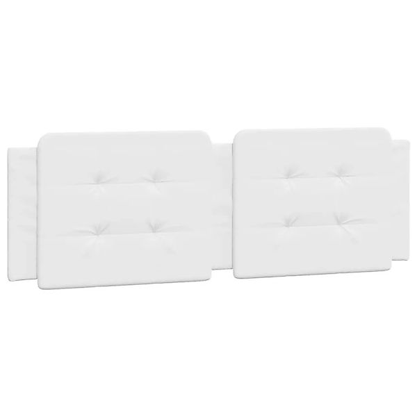 vidaXL Kopfteil-Kissen Zadar Weiß 152 cm Kunstleder 374891 günstig online kaufen