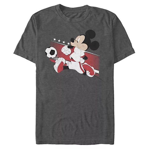 Disney Classics - Micky Maus - Micky Maus England Kick - Männer T-Shirt günstig online kaufen