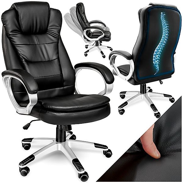 tectake Chefsessel Bürostuhl (Set., 1 St), günstig online kaufen