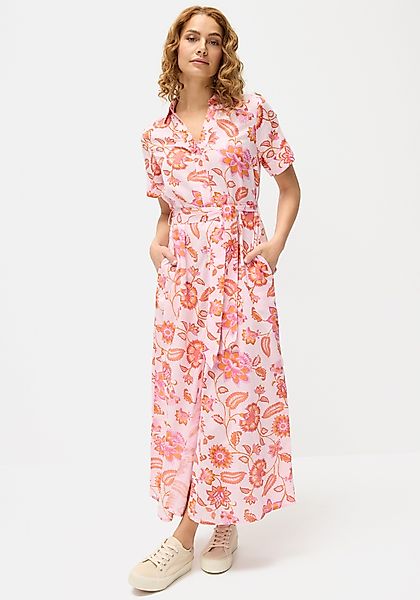 LASCANA Hemdblusenkleid (mit Bindegürtel) aus Leinenmischgewebe, günstig online kaufen
