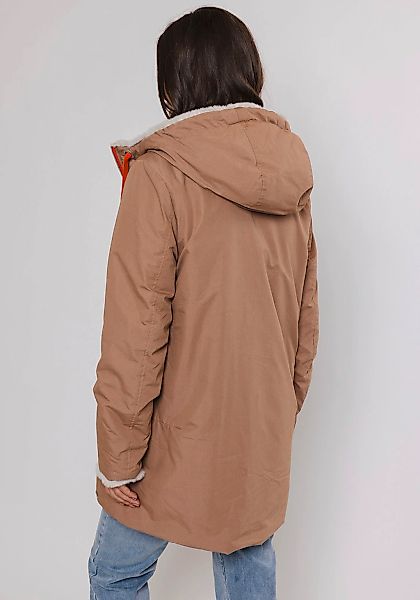 Rino & Pelle Parka, mit Kapuze, mit kontrastfarbenen Details günstig online kaufen