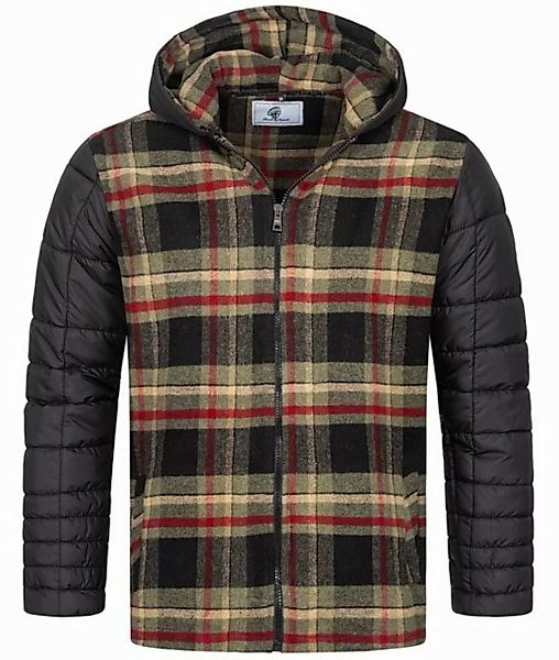 Rock Creek Steppjacke Herren Flanelljacke mit Kapuze H-265 günstig online kaufen