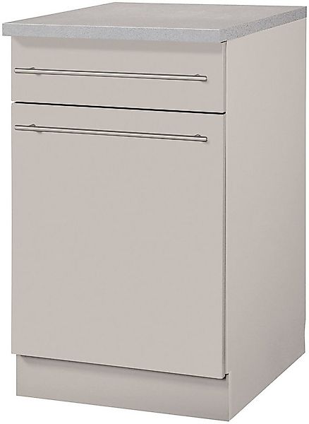 wiho Küchen Unterschrank Chicago 40 cm breit, 1 Schubkasten und 1 Tür günstig online kaufen