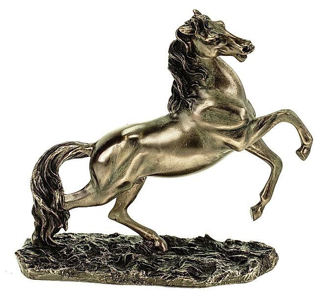 Vogler Dekofigur Veronese Figur Pferd scheut und hebt Hufe 17cm Hengst Deko günstig online kaufen