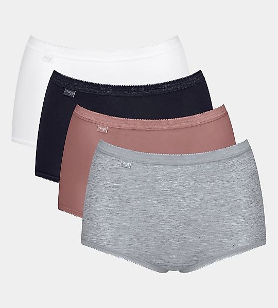 sloggi Maxislip "Basic+", (4er Pack), Baumwollmischung, weiche Nähte, hohe günstig online kaufen